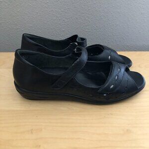Ziera KUMFS Comfort Leather Mary Jane Loafers
